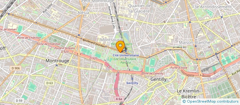 localisation de l'entreprise MAISON D ARGENTINE à PARIS