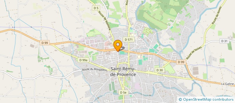 localisation de l'entreprise MAISON D ART SASSETTI à SAINT-REMY-DE-PROVENCE