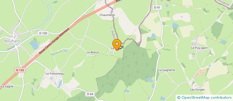 localisation de l'entreprise MAISON D'ARTISTES à CHAMBON-SUR-VOUEIZE
