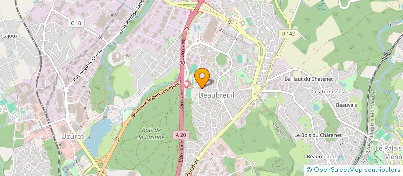 localisation de l'entreprise MAISON D'AS à LIMOGES