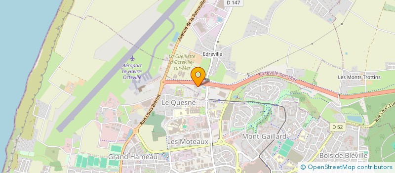 localisation de l'entreprise MAISON D'ASSISTANT(E)S MATERNEL(LE)S LES BABYCHOUX  OCTEVILLE-SUR-MER