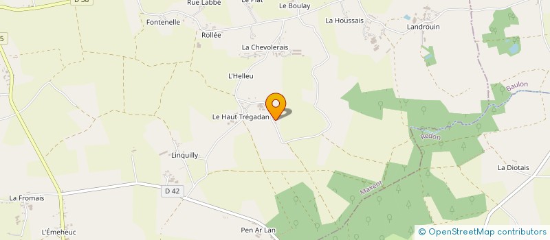 localisation de l'entreprise MAISON D'ASSISTANTE MATERNELLE AU FIL DES SAISONS  MAXENT