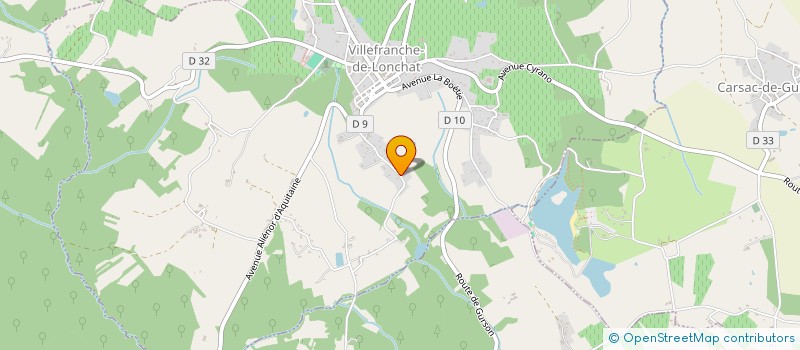 localisation de l'entreprise MAISON D'ASSISTANTE MATERNELLE GRAINE DE CHAMPION  VILLEFRANCHE-DE-LONCHAT