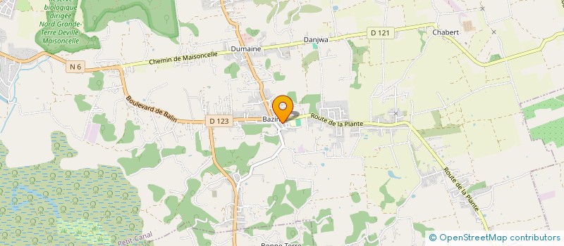 localisation de l'entreprise MAISON D'ASSISTANTE MATERNELLE GRIBOUILLE à PETIT-CANAL