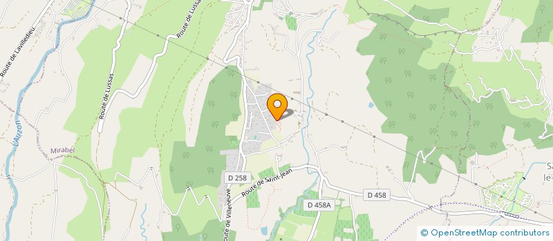 localisation de l'entreprise MAISON D'ASSISTANTE MATERNELLE L'ILOT COPAINS  MIRABEL