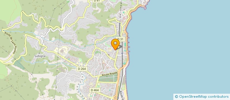 localisation de l'entreprise MAISON D'ASSISTANTES MATERNELLES CASA MEA à BASTIA