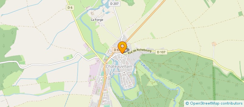 localisation de l'entreprise MAISON D'ASSISTANTES MATERNELLES CASTEL'BAMBINS à CHATEAUVILLAIN