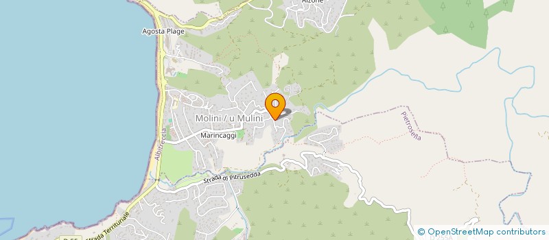 localisation de l'entreprise MAISON D ASSISTANTES MATERNELLES DE MOLINI AGOSTA à ALBITRECCIA