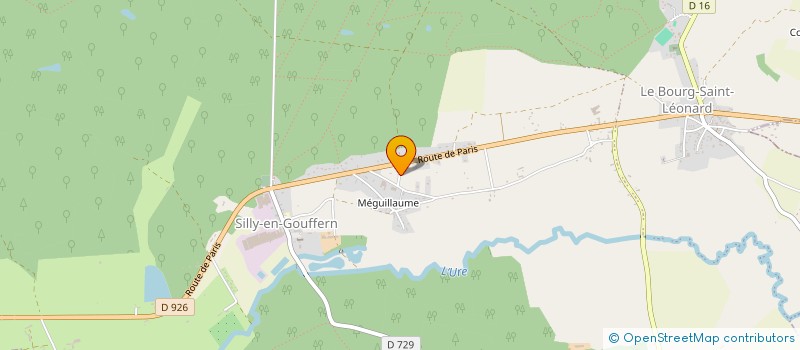 localisation de l'entreprise MAISON D'ASSISTANTES MATERNELLES DES BAMBINS à GOUFFERN EN AUGE