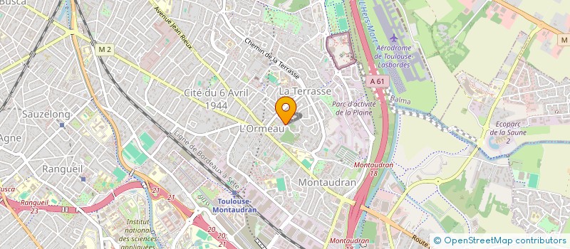 localisation de l'entreprise MAISON D'ASSISTANTES MATERNELLES DON ELIAS ET MISS LOU à TOULOUSE