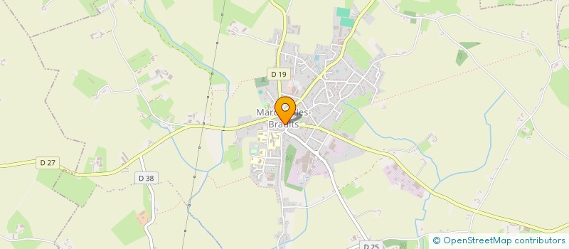 localisation de l'entreprise MAISON D'ASSISTANTES MATERNELLES DOUDOU ET COMPAGNIE  MAROLLES-LES-BRAULTS