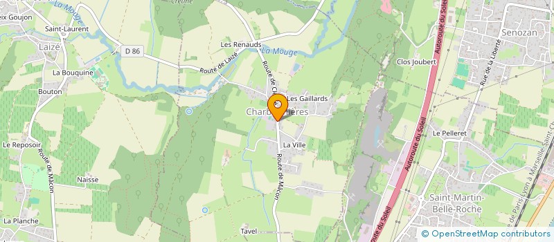 localisation de l'entreprise MAISON D'ASSISTANTES MATERNELLES DU GRAND CHENE  CHARBONNIERES