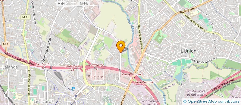localisation de l'entreprise MAISON D'ASSISTANTES MATERNELLES GRANNY (MAM GRANNY) à TOULOUSE
