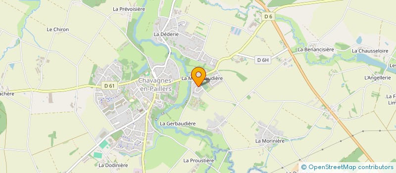 localisation de l'entreprise MAISON D'ASSISTANTES MATERNELLES HAKUNA MAM'TATAS à CHAVAGNES-EN-PAILLERS