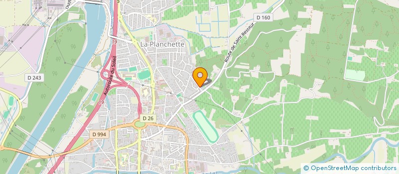 localisation de l'entreprise MAISON D'ASSISTANTES MATERNELLES IL ETAIT UNE FOIS  BOLLENE