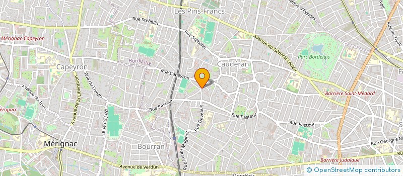 localisation de l'entreprise MAISON D'ASSISTANTES MATERNELLES L'EVEIL DES SENS à BORDEAUX