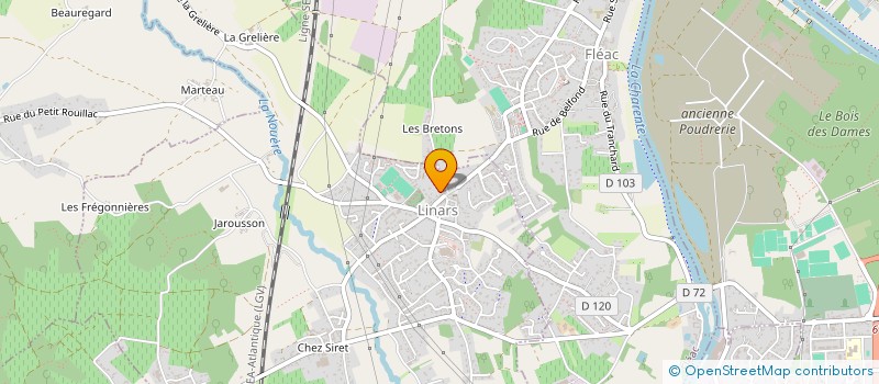 localisation de l'entreprise MAISON D'ASSISTANTES MATERNELLES '' LA FARANDOLE'' à LINARS