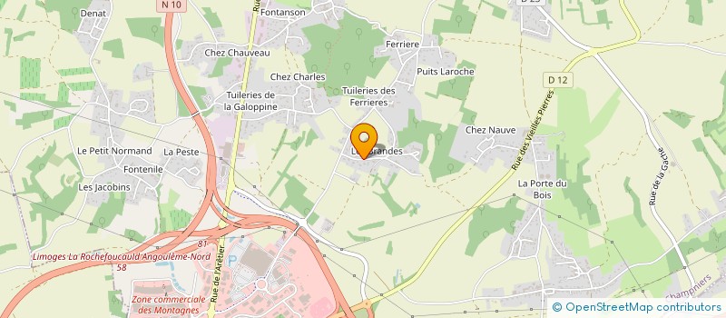 localisation de l'entreprise MAISON D'ASSISTANTES MATERNELLES, LA MALLE O MALICES à CHAMPNIERS