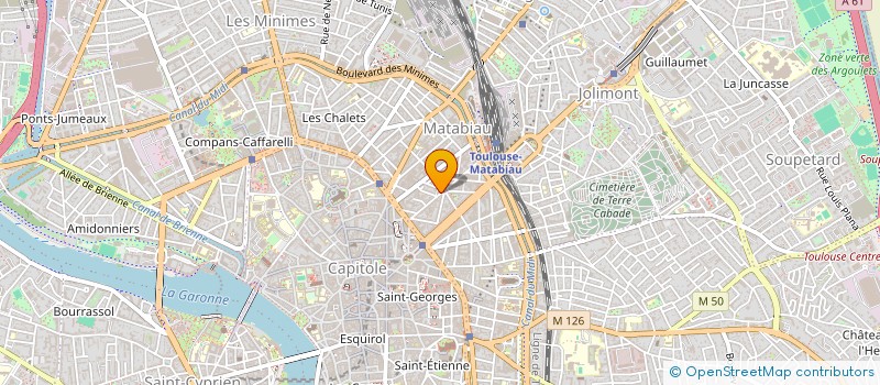 localisation de l'entreprise MAISON D'ASSISTANTES MATERNELLES LES CROCRODILES  TOULOUSE