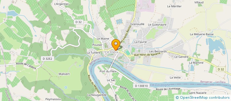 localisation de l'entreprise MAISON D'ASSISTANTES MATERNELLES LES MILLE POTES  LE FLEIX