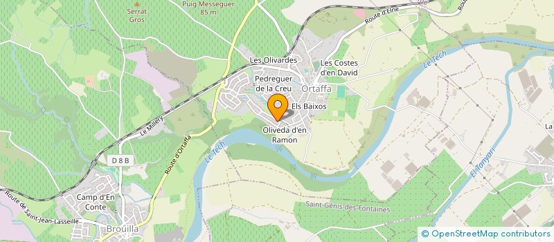 localisation de l'entreprise MAISON D'ASSISTANTES MATERNELLES LES P'TITES FRIPOUILLES  ORTAFFA