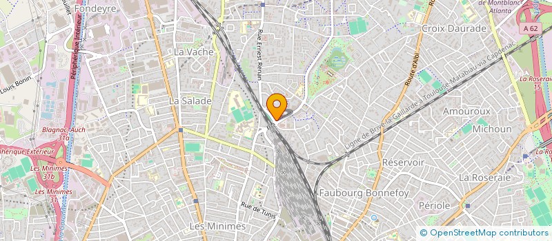 localisation de l'entreprise MAISON D'ASSISTANTES MATERNELLES LES VIOLETTES à TOULOUSE