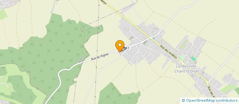 localisation de l'entreprise MAISON D'ASSISTANTES MATERNELLES (MAM) 'ILOT PANDA'  LA NEUVILLE-CHANT-D'OISEL