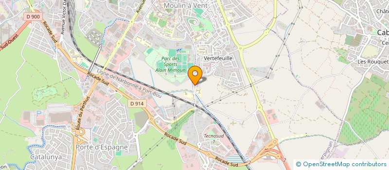 localisation de l'entreprise MAISON D'ASSISTANTES MATERNELLES (MAM) LES COCOCCINELLES  PERPIGNAN