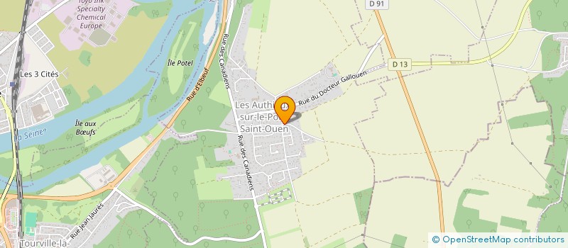 localisation de l'entreprise MAISON D'ASSISTANTES MATERNELLES MAM'MERVEILLE  LES AUTHIEUX-SUR-LE-PORT-SAINT-OUEN