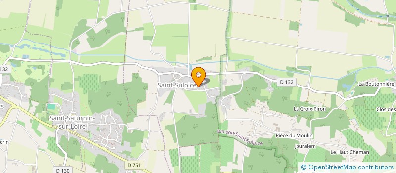 localisation de l'entreprise MAISON D'ASSISTANTES MATERNELLES MAM'O LUCIOLES  BLAISON-SAINT-SULPICE