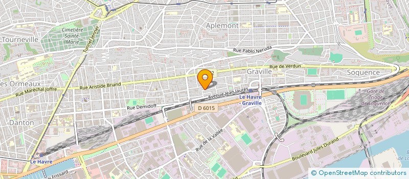 localisation de l'entreprise MAISON D'ASSISTANTES MATERNELLES PRUNELLES ET QUENOTTES à LE HAVRE