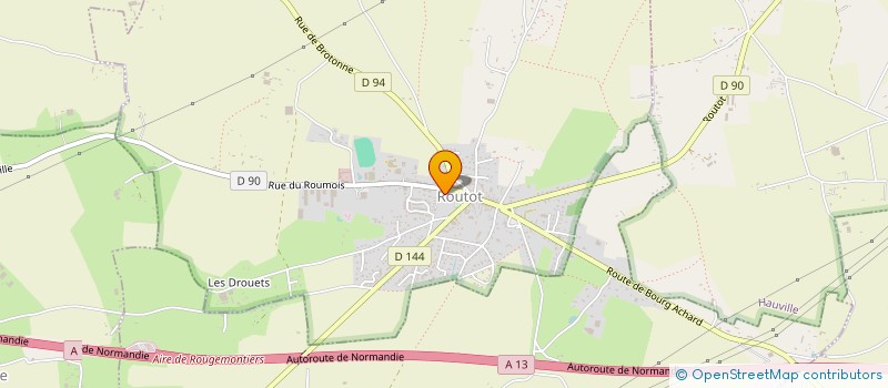 localisation de l'entreprise MAISON D'ASSISTANTES MATERNELLES TOM ET CELESTINE à ROUTOT
