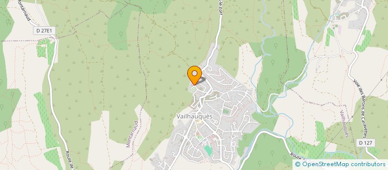 localisation de l'entreprise MAISON D'ASSISTANTS MATERNELS LES LUZETTES  VAILHAUQUES