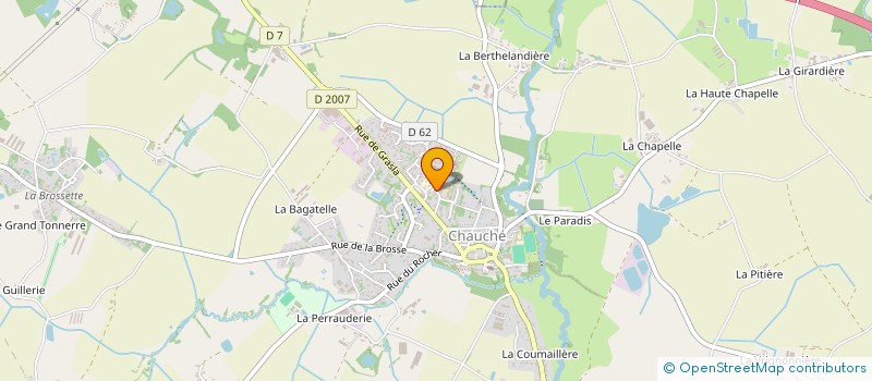 localisation de l'entreprise MAISON D'ASSISTANTS MATERNELS PICOTI PICOTA à CHAUCHE