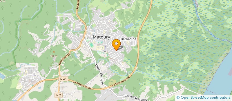 localisation de l'entreprise MAISON D'EDENE à MATOURY