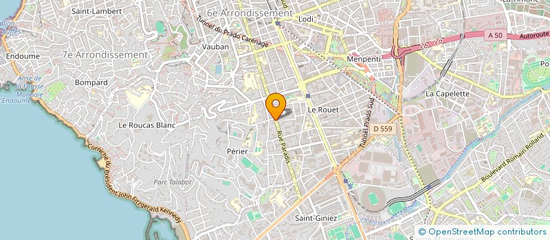 localisation de l'entreprise MAISON D'ENFANTS COSTEBEL à MARSEILLE