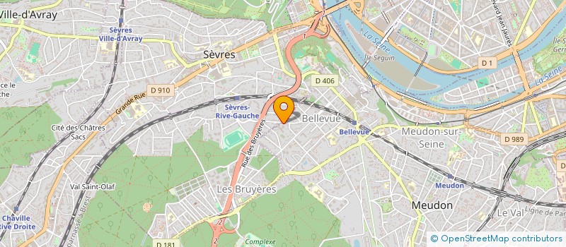 localisation de l'entreprise MAISON D'ENFANTS DU CHATEAU DE BUSSIERES à MEUDON