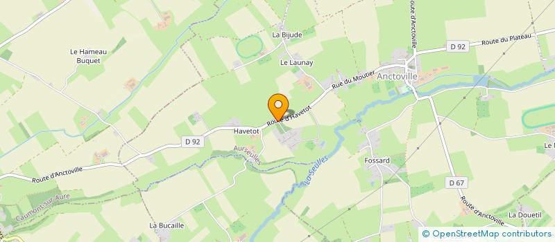 localisation de l'entreprise MAISON D'ENFANTS PIERRE RAYER  AURSEULLES