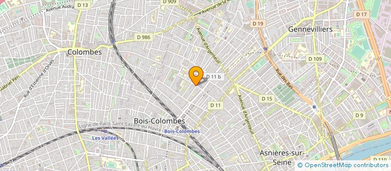 localisation de l'entreprise MAISON D'EPI D'OR à BOIS-COLOMBES