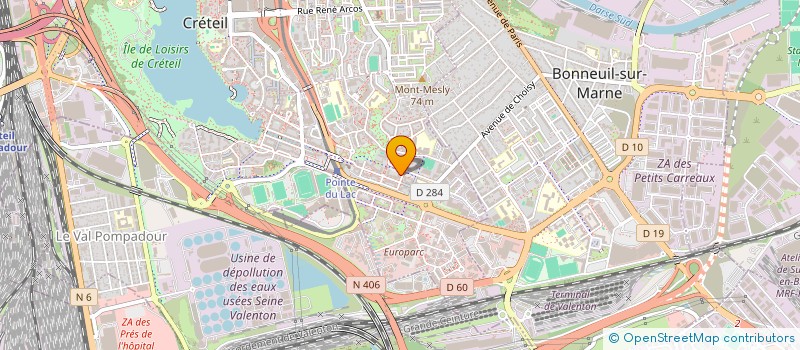 localisation de l'entreprise MAISON D'EXCEPTION à CRETEIL