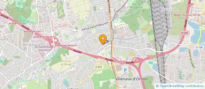 localisation de l'entreprise MAISON D'OPTIQUE ET D'AUDITION LANGON à LANGON