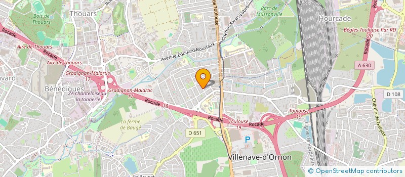 localisation de l'entreprise MAISON D'OPTIQUE ET D'AUDITION PAU à PAU