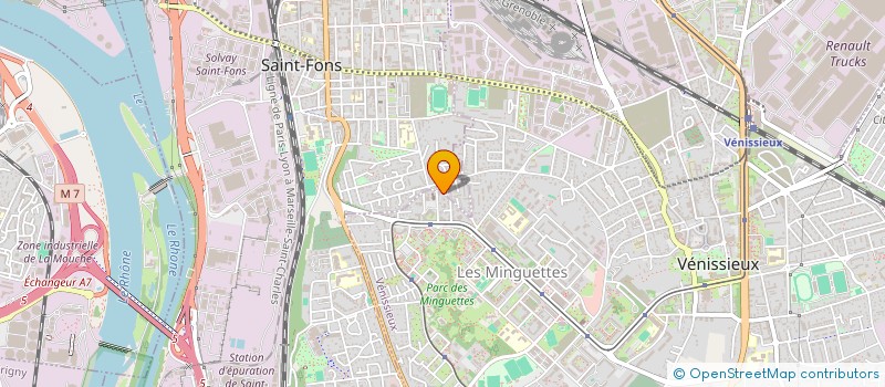 localisation de l'entreprise MAISON D'OZ  VENISSIEUX