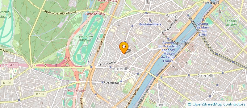 localisation de l'entreprise MAISON DAELIA à PARIS