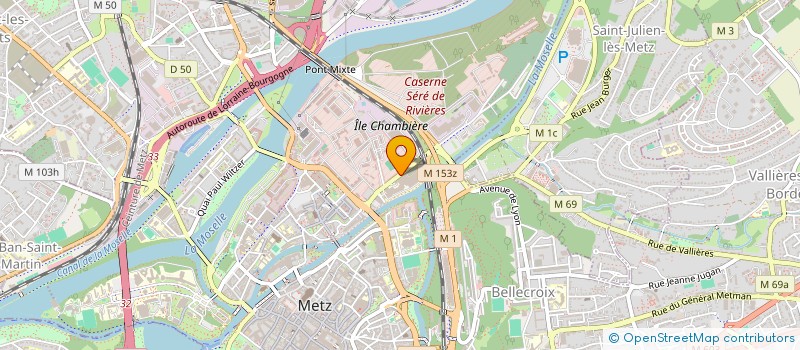 localisation de l'entreprise MAISON DALLA FRANCE à METZ