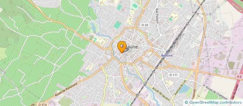 localisation de l'entreprise MAISON DANET-PEYRE à BEAUNE
