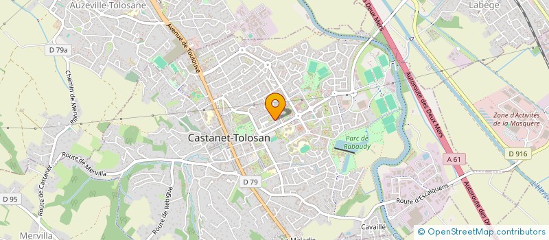 localisation de l'entreprise MAISON DANS LES PINS à CASTANET-TOLOSAN