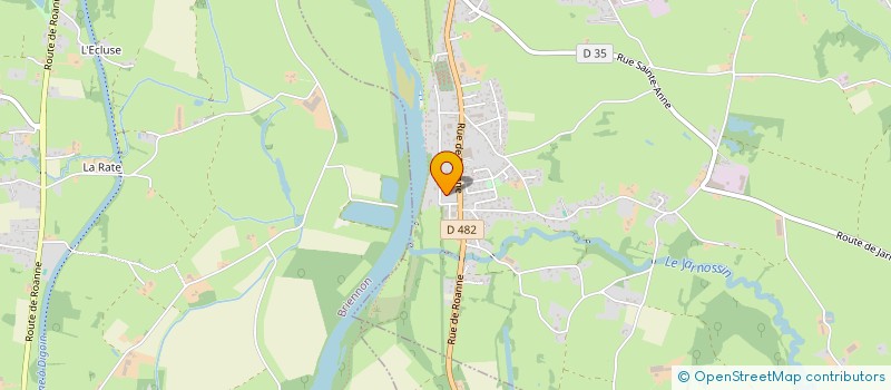 localisation de l'entreprise MAISON DE A A Z  POUILLY-SOUS-CHARLIEU