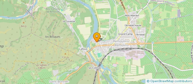 localisation de l'entreprise MAISON DE CAMBIS HD  REMOULINS