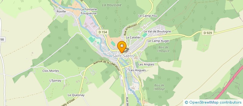 localisation de l'entreprise MAISON DE CARVALHO  SAINT-SAENS